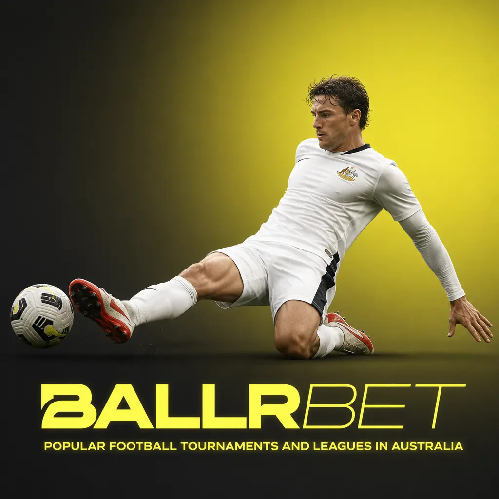 Popular football tournaments and leagues Australians bet on at BallrBet, including the Champions League, Premier League, and A-League Men