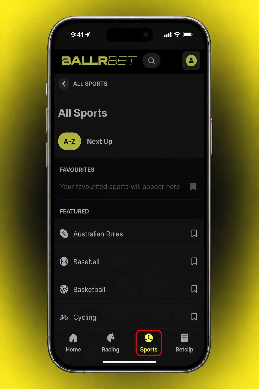 Step-by-step guide showing how to place a basketball bet on BallrBet, including league selection and bet slip entry